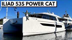 ILIAD 53S POWER CATAMARAN Luxury Long-Range Ocean-Capable Liveaboard Yacht Tour