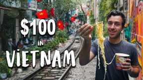 What Can $100 Get in VIETNAM (World's Cheapest Country)