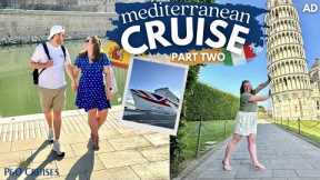 MEDITERRANEAN CRUISE! 🌊 PART 2 • Palma, Mallorca 🇪🇸 Florence & Pisa, Italy 🇮🇹 P&O Cruises Arvia AD