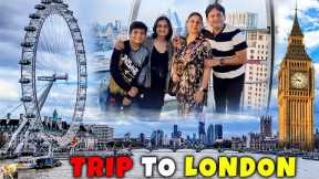 TRIP TO LONDON | Family Travel Vlog | London Eye, Big Ben International Travel | Aayu and Pihu Show