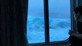 Anthem Of The Seas Vs Huge Waves And 120 MPH Winds. Viewed From My Room On The Third Deck. NO MUSIC!