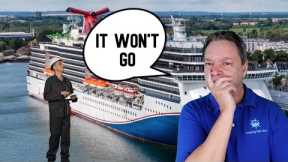 CRUISE NEWS - CARNIVAL CRUISE SHIP BREAKS DOWN,  STUCK PASSENGRS PASS OUT FROM HEAT