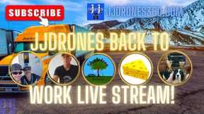 🔴JJDrones Sunday Get Together: Vacation Is Over and It's Back To Work