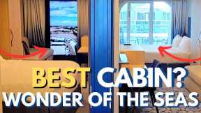 Which Cruise Cabin Should You Choose? Virtual Balcony, VS Central Park Balcony, Wonder of the Seas!