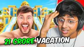 ₹80 vs ₹21 Crore Vacation - Rachitroo reacts to Mrbeast