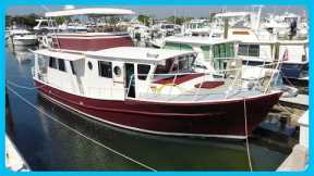 You'll Be SHOCKED by This DIRT CHEAP & IMMACULATE Steel Trawler [Full Tour] Learning the Lines
