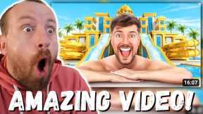 AMAZING VIDEO! MrBeast $1 vs $250,000 Vacation! (FIRST REACTION!) w. Pewdiepie & Sidemen