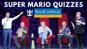 Super Mario Trivia Leaves Royal Caribbean Executives Stunned on the President's Cruise!