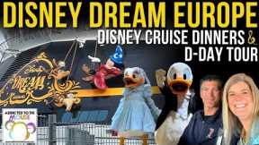 D-Day Tour, Animator's Palate and Enchanted Garden Dinner | 2023 Northern Europe Disney Cruise Ep2