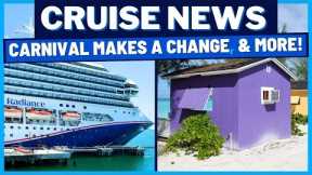 CRUISE NEWS: Carnival Makes Change at Private Island, Itinerary Changes, New York to Force Ships