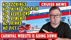 CRUISE NEWS - CARNIVAL WEBSITE GOING DOWN SOON, RADIANCE OF THE SEAS, BAHAMAS CELEBRATES