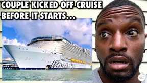 Couple Denied Boarding On World’s Largest Cruise Ship