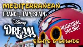 Disney Dream FIRST EVER Mediterranean Cruise - Day by Day (no narration)