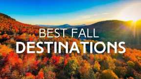 10 Best 🍁 FALL Destinations 🍁 to Travel in October and November
