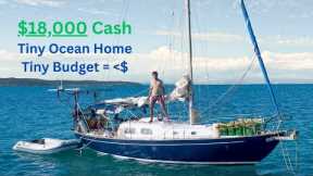 Full SAILBOAT TOUR {Tiny 30ft, Full Time Live Aboard, & Ocean Sailing Monohull} Now 4 Sale @ $19,500