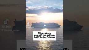 Things at sea you won't believe Pt1: Sun Princess #cruise #princesscruises #planetcruise