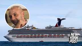 Missing Carnival Cruise passenger seen in surveillance video jumping off ship’s deck