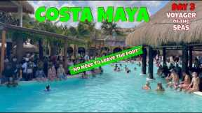 Costa Maya Mexico Cruise Port | No Excursion Needed! | WATCH THIS Before You Book An Excursion