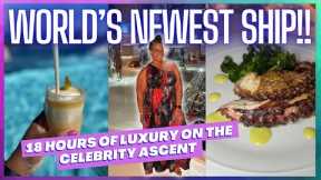 Ultimate Day of Luxury on the Brand New Celebrity Ascent Cruise Ship