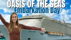 BOARDING OASIS OF THE SEAS | Royal Caribbean Cruise Vlog