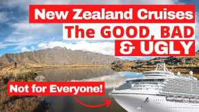 We sailed our first New Zealand Cruise 2023 | Our Honest Full Review | The Good, Bad and Ugly