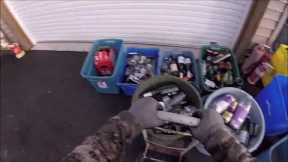 Unloading Little Red + Bottle Run & Scrapping Stuff