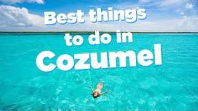 Things to do in Cozumel on a cruise