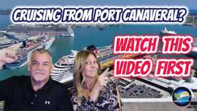 PORT CANAVERAL CRUISE PORT GUIDE | DON'T Cruise from Port Canaveral before watching this video!!!