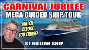 Carnival Jubilee Ship Tour | A Guided Tour Around a $1 Billion Cruise Ship