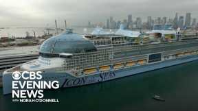 World's largest cruise ship, Icon of the Seas, begins maiden voyage
