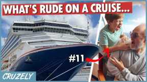 11 Rude Things NEVER to Do on a Cruise (According to Real Passengers)