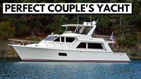 2023 OFFSHORE 54' Pilothouse YACHT TOUR Fast Trawler Liveaboard Boat