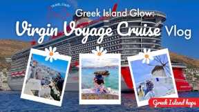 virgin cruise experience: visiting islands of greece (santorini, rhodes, mykonos & more!)