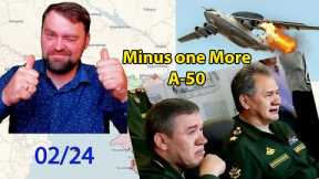 Update from Ukraine | Ruzzia Lost one more AWACS A-50 Airplane | 2 Years of full scale War