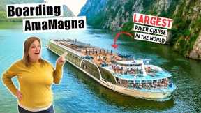Boarding AmaMagna + Full Ship Tour (And Authentic Hungarian Dinner!!)