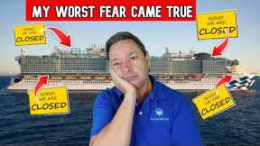 MY BIGGEST FEAR FOR MY NEXT CRUISE JUST HAPPENED - CRUISE NEWS