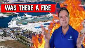 CRUISE NEWS   CALLS REPORT FIRE AT ORLANDO CRUISE PORT, CRUISE LINE UP FOR SALE