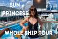 SUN PRINCESS CRUISE SHIP - WHOLE SHIP 