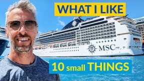 10 Small Things I like about MSC Cruises | MSC Magnifica