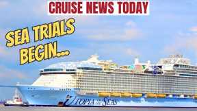 Next Mega Cruise Ship Starts Sea Trials, Ship Pulled from Australia