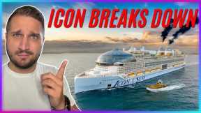Icon of the Seas BREAKS Down During Cruise! 🚨🚢 #CruiseNews