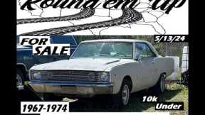 WOW CHECK IT OUT FOR SALE OVER 60 CLASSIC 1967 1974 DODGE DARTS 10k & UNDER