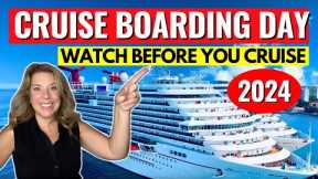 27 Boarding Day Tips First Time Cruisers Need to Know (2024)
