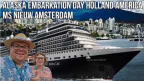 Alaska Embarkation Day / Holland America line MS Nieuw Amsterdam / Complete Ship and Room Tour 2024
