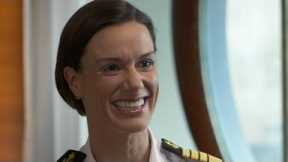 Kate McCue becomes first American woman to captain cruise ship