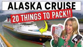 ALASKA CRUISE PACKING LIST 2024 🌲What to pack for an Alaska Cruise 🌲