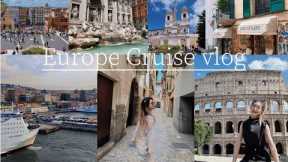 TINA'S VACATION VLOG#27 | Europe Cruise Grad Trip | Symphony of the Seas | Spain, France, and Italy