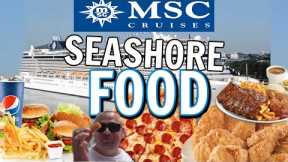 MSC Seashore CRUISE FOOD & Review + Cozumel & Costa Maya Mexico!