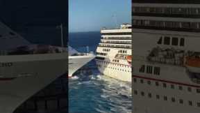 Cruise Ship Carnival Glory CRASH Cozumel Mexico