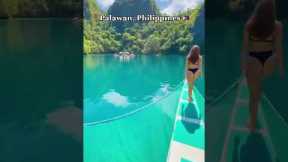 PLACES ON EARTH WITH THE BLUEST WATER #travel #tiktok #shorts #bluewater